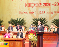Phát biểu của Bí thư Thành ủy Hà Nội khai mạc Đại hội đại biểu lần thứ XVII Đảng bộ Thành phố Hà Nội
